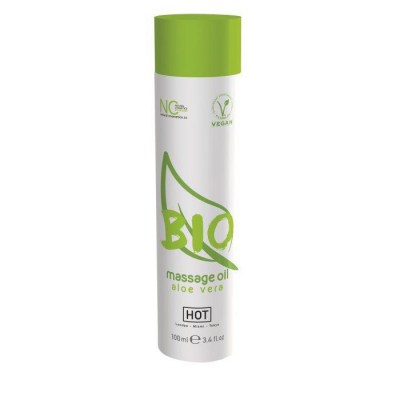 Массажное масло BIO Massage oil aloe vera с ароматом алоэ - 100 мл., производитель: HOT